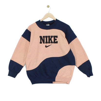 Womens Reworked Sweatshirt Usa Made Crew Neck