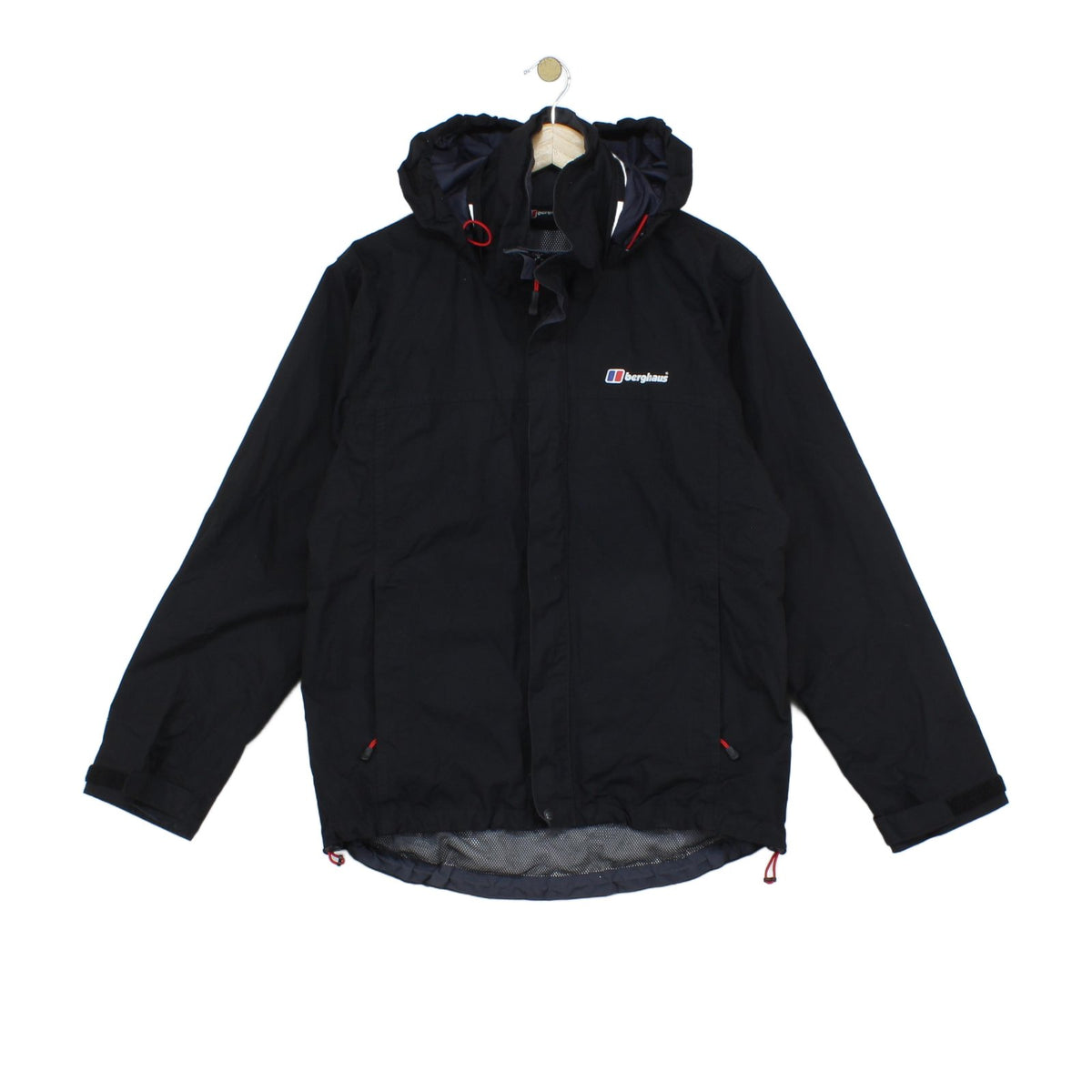 Mens Aq2 Waterproof Jacket Hooded Outdoor Lightweight