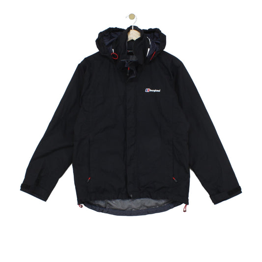 Mens Aq2 Waterproof Jacket Hooded Outdoor Lightweight