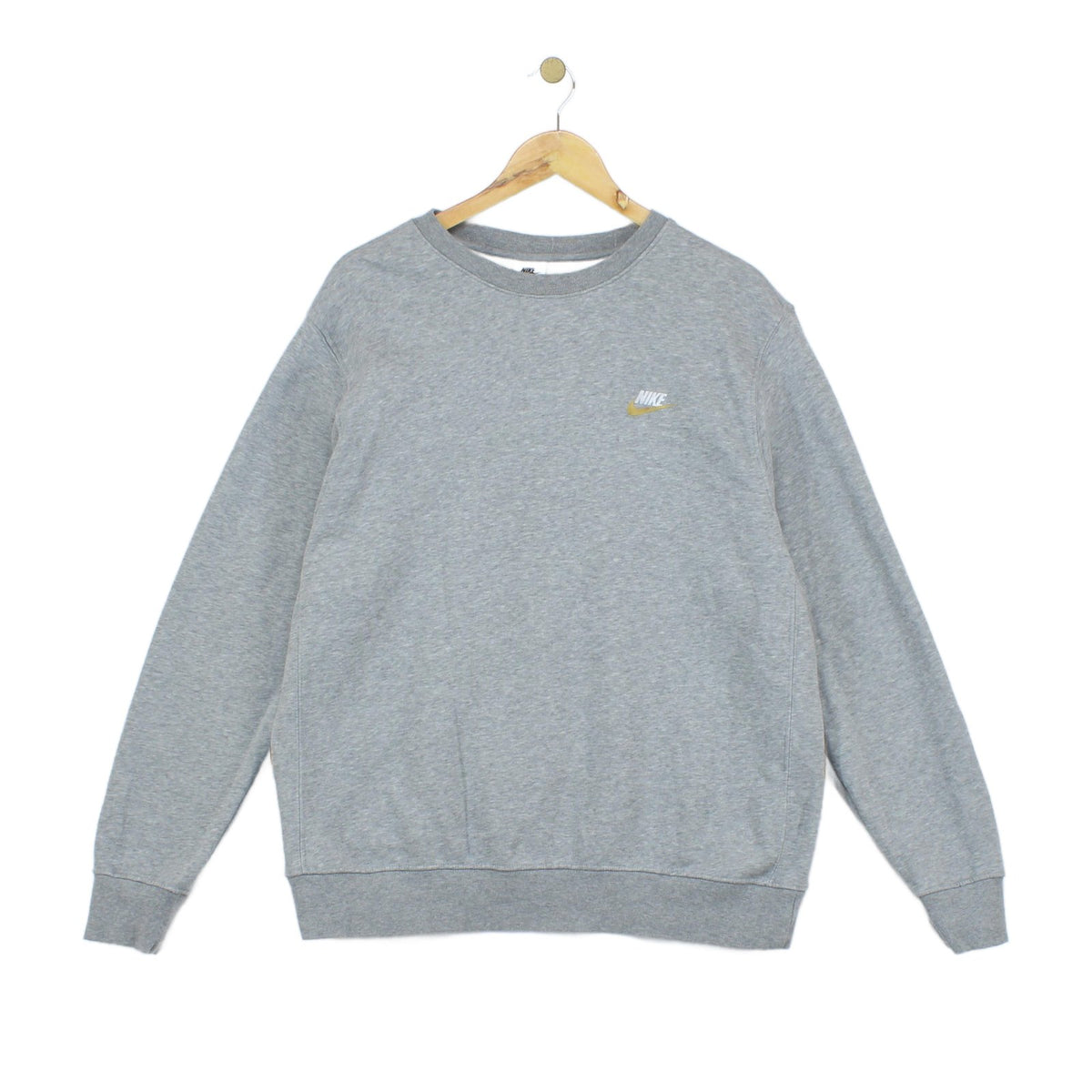 Mens Club Sweatshirt Athletic Pullover Crew Neck