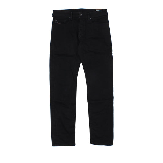 Mens Buster Jeans Regular Slim Tapered Button Fly Stretch