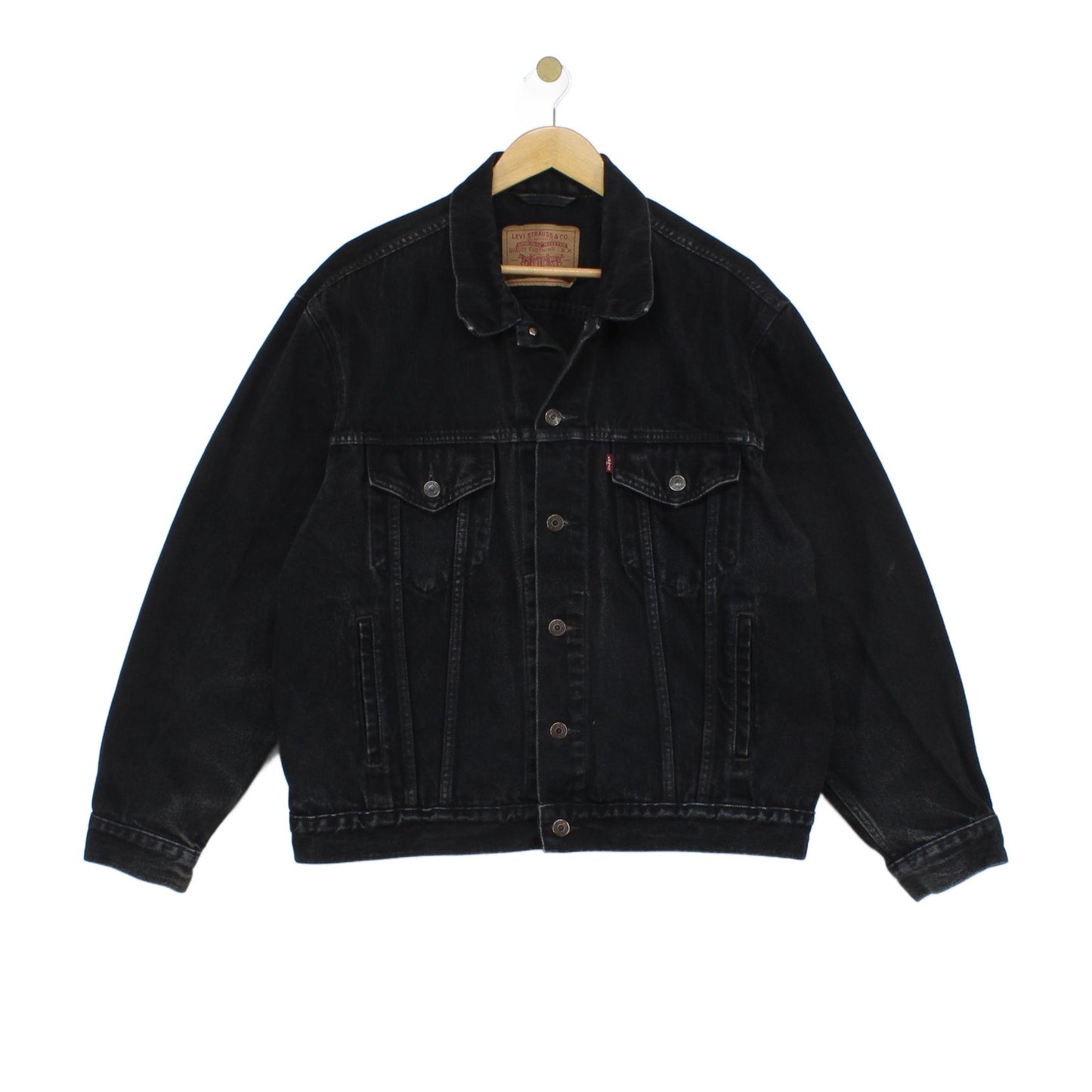 Mens Denim Jacket Button Up