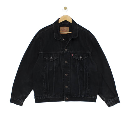 Mens Denim Jacket Button Up
