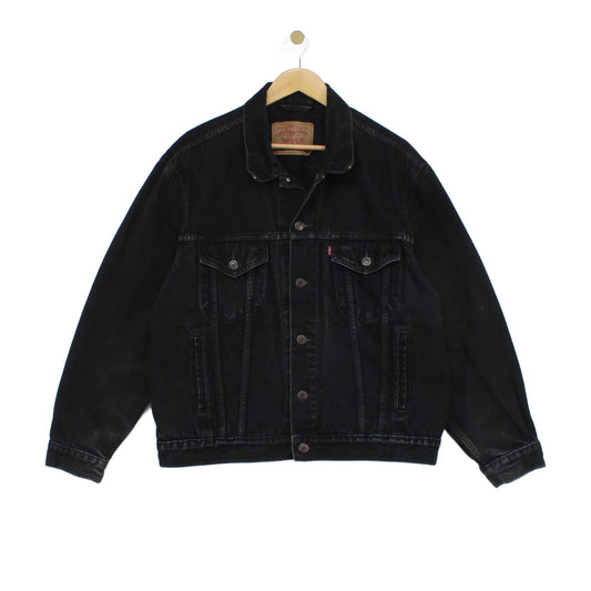 Mens Denim Jacket Button Up