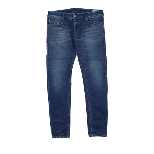 Mens Sleenker Jeans Slim Skinny Denim Stretch