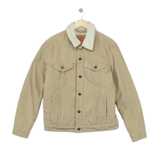 Mens Sherpa Jacket Lined Corduroy