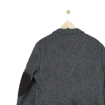 Mens Tweed Blazer Herringbone Wool