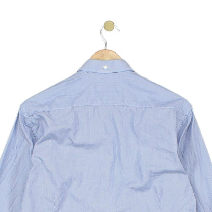 Mens Striped Shirt Long Sleeve Classic