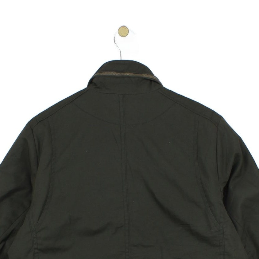 Mens Military Jacket Full Zip Utility Field
