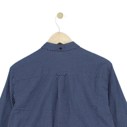 Mens Polka Dot Shirt Long Sleeve