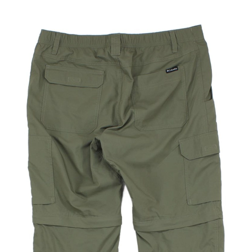 Mens Hiking Trousers Lightweight Zip Off Convertible