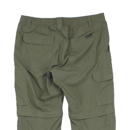 Mens Hiking Trousers Lightweight Zip Off Convertible