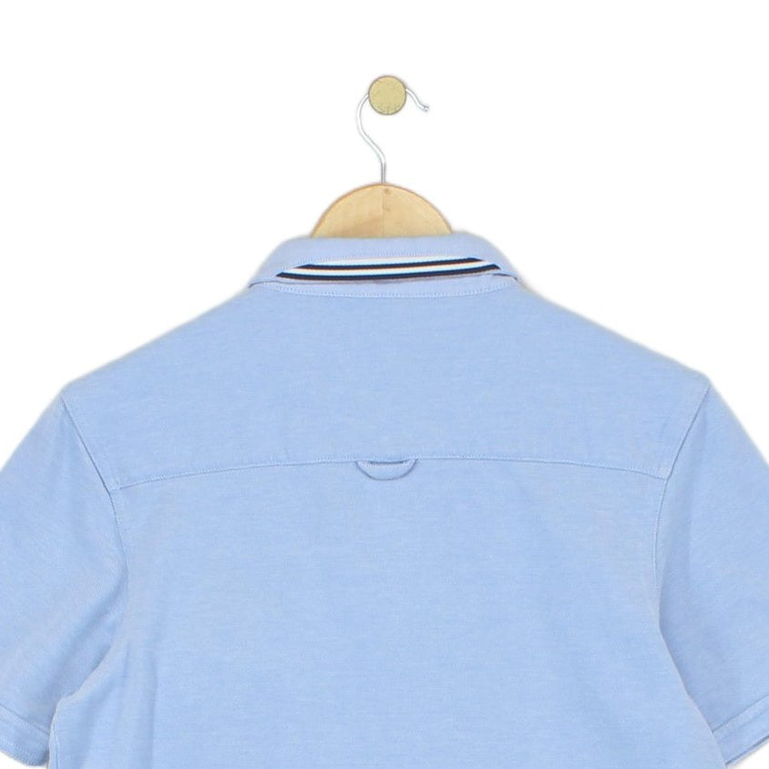 Mens Polo Shirt Slim Fit Casual Summer Short Sleeve