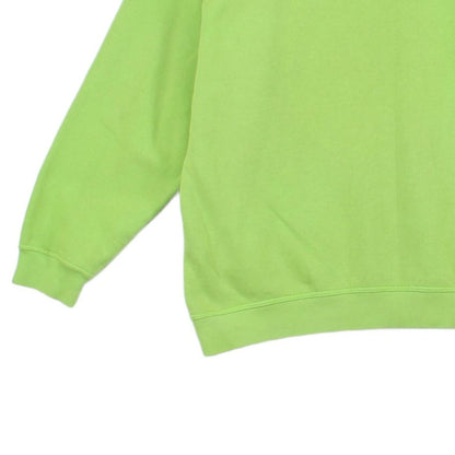 Mens Spell Out Sweatshirt Logo Crew Neck