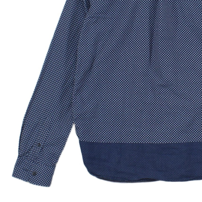 Mens Polka Dot Shirt Long Sleeve