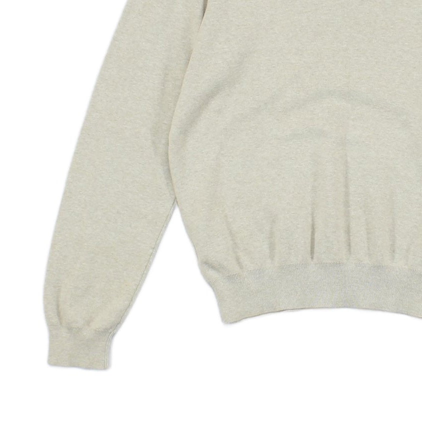 Mens V-Neck Jumper Pima Cotton