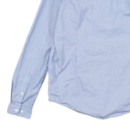 Mens Striped Shirt Long Sleeve Classic