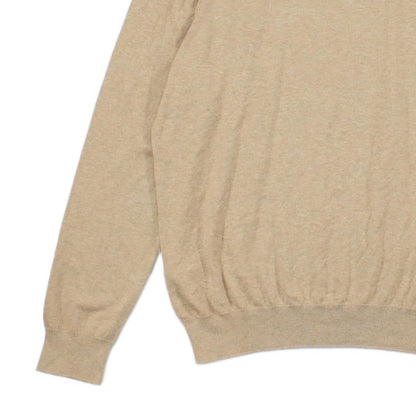 Mens Pima Cotton Jumper Slim Fit Knit