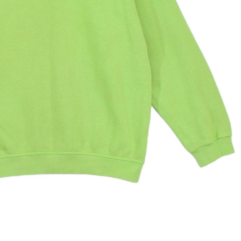 Mens Spell Out Sweatshirt Logo Crew Neck