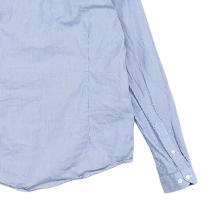 Mens Striped Shirt Long Sleeve Classic