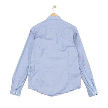 Mens Striped Shirt Long Sleeve Classic