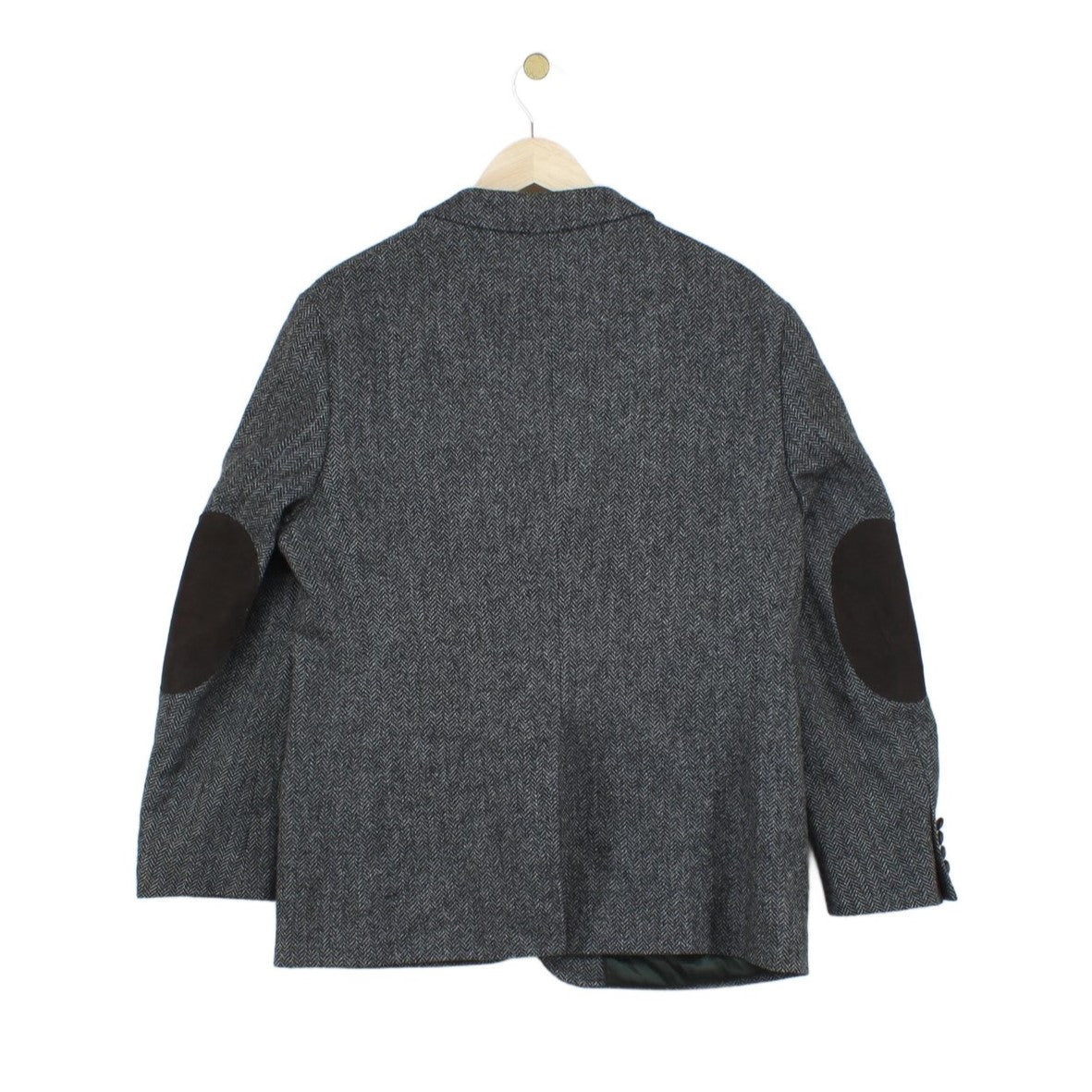 Mens Tweed Blazer Herringbone Wool