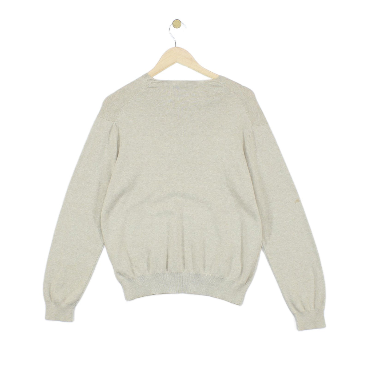 Mens V-Neck Jumper Pima Cotton