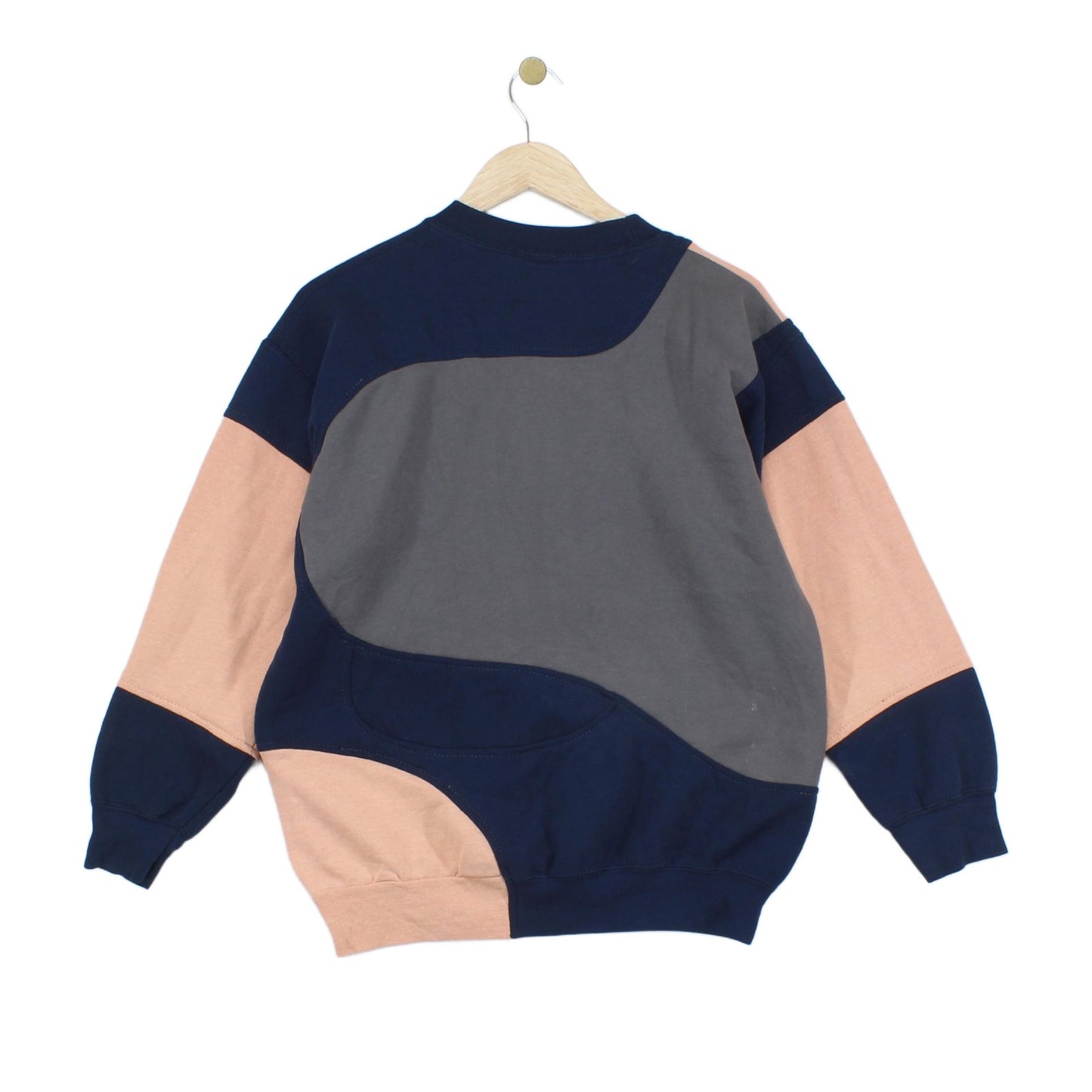 Womens Reworked Sweatshirt Usa Made Crew Neck