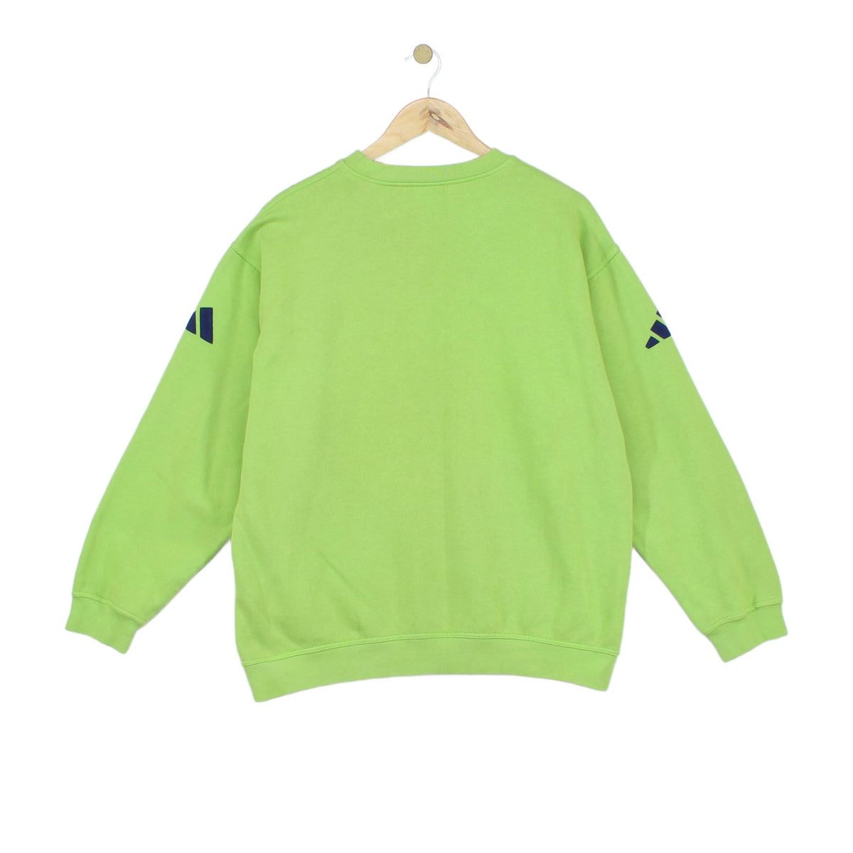 Mens Spell Out Sweatshirt Logo Crew Neck
