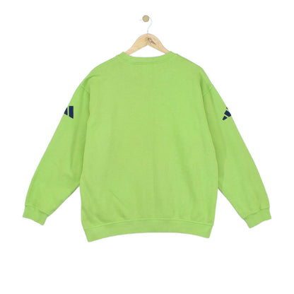 Mens Spell Out Sweatshirt Logo Crew Neck