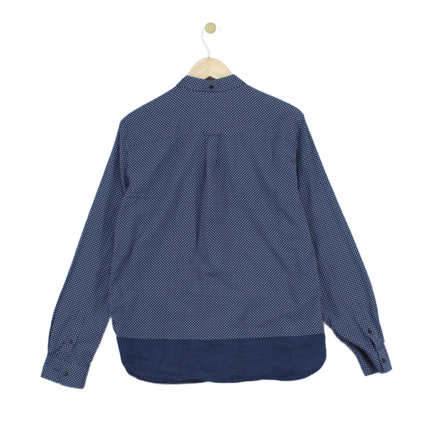 Mens Polka Dot Shirt Long Sleeve