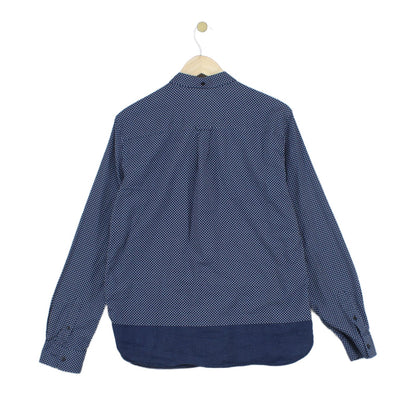 Mens Polka Dot Shirt Long Sleeve