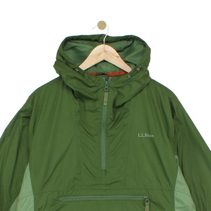 Mens 1/4 Zip Jacket Hooded Outdoor Lightweight Anorak