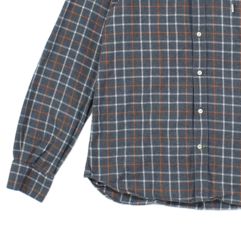 Mens Plaid Shirt Long Sleeve Button Up
