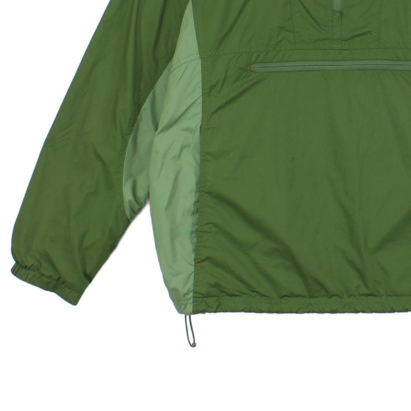 Mens 1/4 Zip Jacket Hooded Outdoor Lightweight Anorak