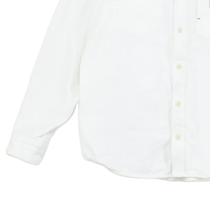 Mens Workwear Shirt Button Up Durable Heavyweight