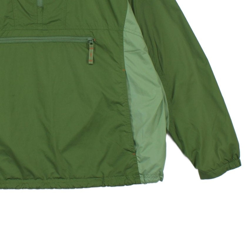 Mens 1/4 Zip Jacket Hooded Outdoor Lightweight Anorak