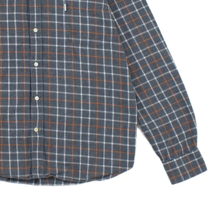 Mens Plaid Shirt Long Sleeve Button Up
