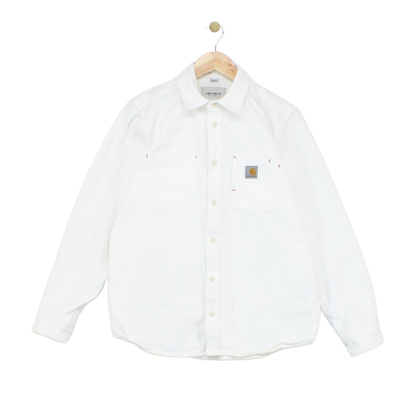 Mens Workwear Shirt Button Up Durable Heavyweight