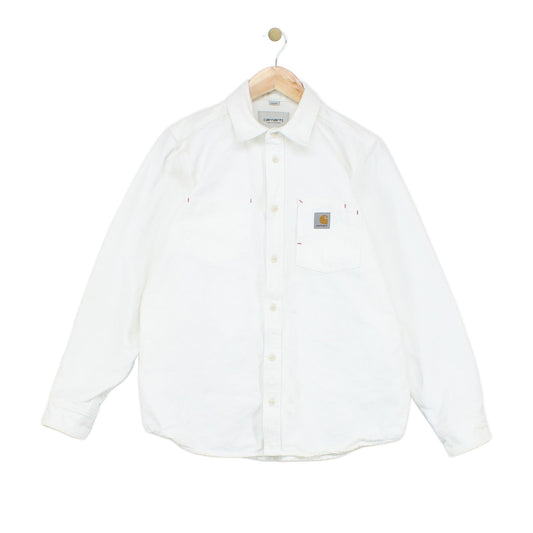 Mens Workwear Shirt Button Up Durable Heavyweight