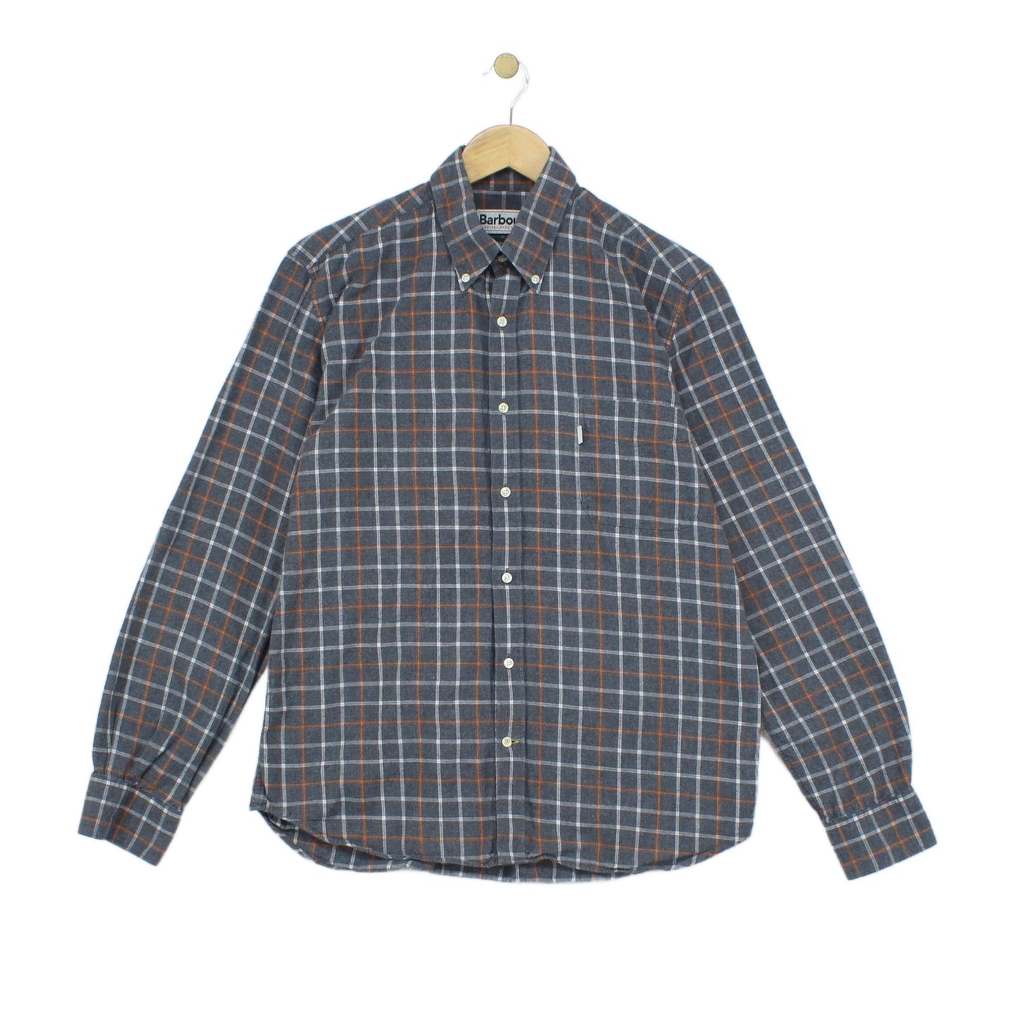 Mens Plaid Shirt Long Sleeve Button Up