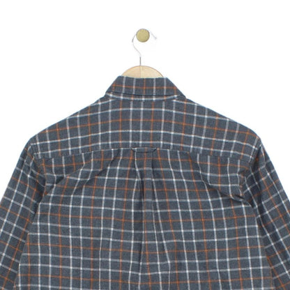 Mens Plaid Shirt Long Sleeve Button Up