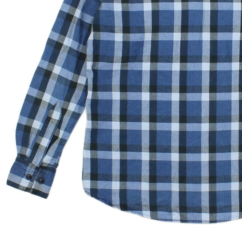 Mens X Lee Plaid Shirt Long Sleeve Button Up