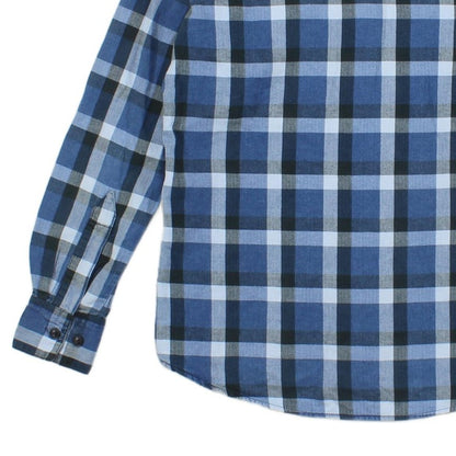 Mens X Lee Plaid Shirt Long Sleeve Button Up
