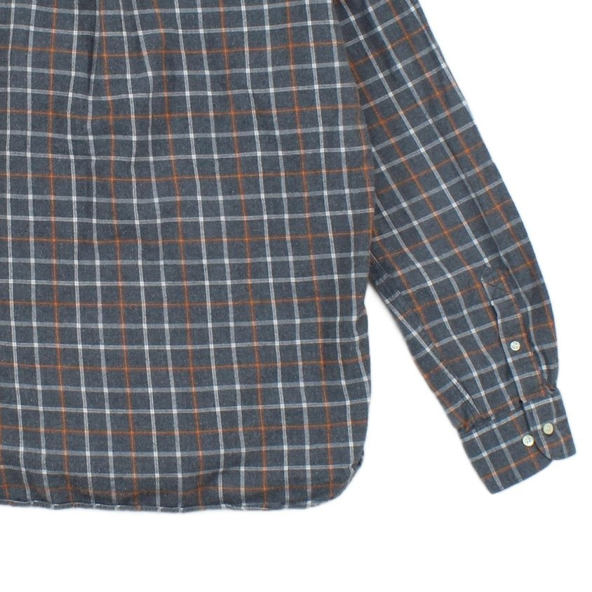 Mens Plaid Shirt Long Sleeve Button Up