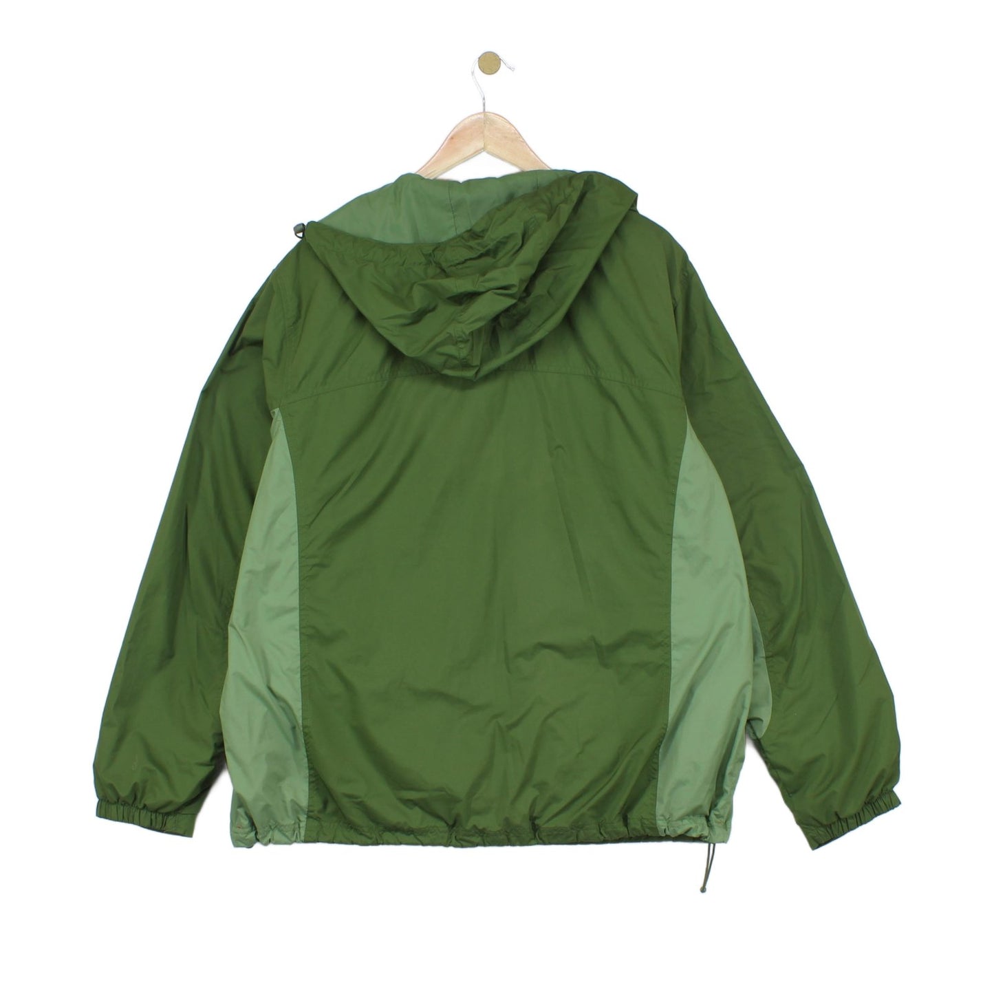 Mens 1/4 Zip Jacket Hooded Outdoor Lightweight Anorak