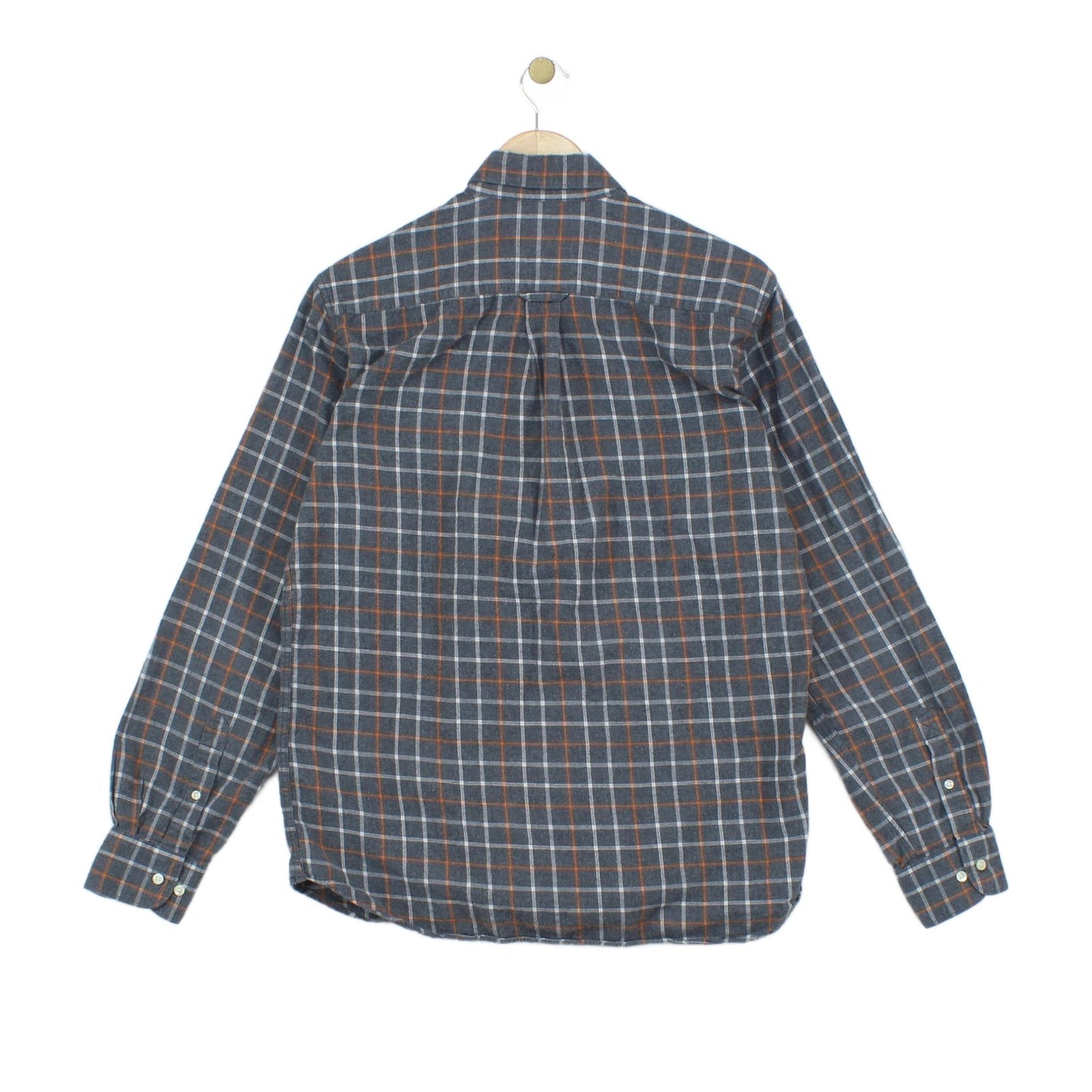 Mens Plaid Shirt Long Sleeve Button Up