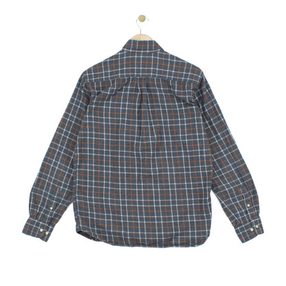 Mens Plaid Shirt Long Sleeve Button Up