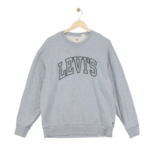 Mens Sweatshirt Crew Neck Logo