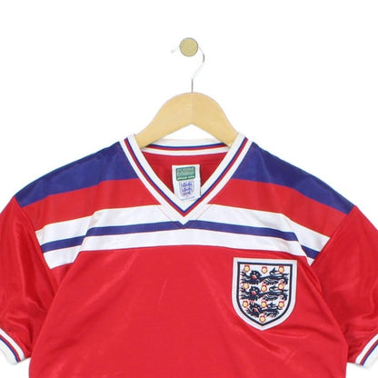 Mens England 1980S Football Shirt Away Jersey Remake